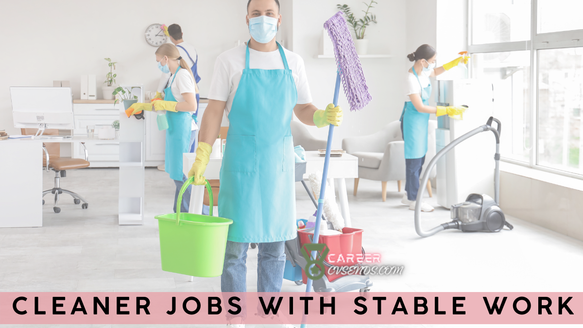 Find cleaner jobs with stable work, daily tasks, required skills, and career growth opportunities in the facility services sector.